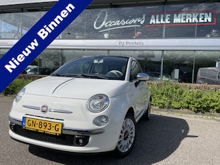 Fiat 500 1.2 Lounge Airco - Panoramadak - Licht metalen velgen 15 inch - Radio - Start/stop systeem - Parkeersensor achter - Stuur multifunctioneel - Stuur leder - Radio - Elektrische ramen - Bluetooth