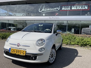 Fiat 500 1.2 Lounge Airco - Panoramadak - Licht metalen velgen 15 inch - Radio - Start/stop systeem - Parkeersensor achter - Stuur multifunctioneel - Stuur leder - Radio - Elektrische ramen - Bluetooth
