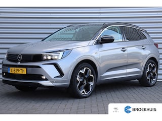 Opel Grandland 1.6 TURBO HYBRID 225PK ULTIMATE AUTOMAAT / NAVI / LEDER / CLIMA / LED / PDC / AGR / 18" LMV / BLUETOOTH / ADAPT. CRUISECONTROL / 1E EIGENAAR / NIEUWSTAAT !!