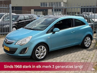 Opel Corsa 1.2-16V Cosmo Color Edition 86PK NL AUTO NAP! Airco l Cruise l Trekhaak l Zwart dak l LMV! GOED ONDERHOUDEN l TOPSTAAT!