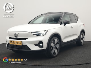 Volvo XC40 Recharge Twin Ultimate 78 kWh 408pk Dealer O.H. | Trekhaak Af Fabriek | Panodak | 360 Camera | Adaptive Cruise | Harman / Kardon | Alcantara Sportstoelen Memory & Verwarmd | Google Assistent | Keyless | Stuur Verwarmd | Blis |