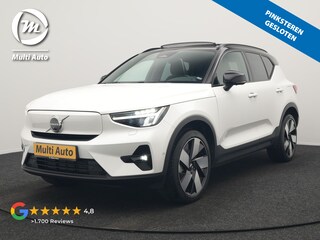 Volvo XC40 Recharge Twin Ultimate 78 kWh 408pk Dealer O.H. | Trekhaak Af Fabriek | Panodak | 360 Camera | Adaptive Cruise | Harman / Kardon | Alcantara Sportstoelen Memory & Verwarmd | Google Assistent | Keyless | Stuur Verwarmd | Blis |