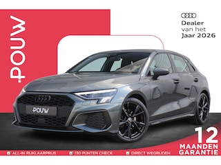 Audi A3 Sportback 30 TFSI 110pk S-tronic S edition | 18" LMV | Zwart Optiek | Apple Carplay/Android Auto