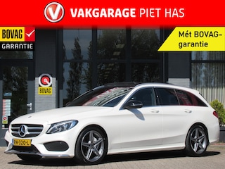 Mercedes-Benz C-klasse Estate 180 AMG Sport Edition | Clima-Airco | Navigatie | Parkeercamera | Incl. BOVAG Garantie | Trekhaak | Bluetooth |