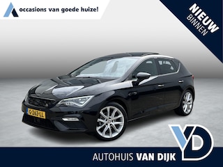 Seat Leon 1.5 TSI FR Business Intense | Leder/LED/Navi/Pano.Dak/Clima/Cruise/18"/Stoelverwarming/Apple CarPlay-Android Auto