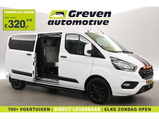 Ford Transit Custom 2.0 TDCI L2H1 | Dubbele Cabine | Airco | Cruise | Trekhaak | Carplay | Parkeersens.