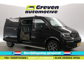 Volkswagen Transporter 2.5 TDI L2H1 175PK | Dubbele Cabine | Aut. | Airco | Camera | Cruise | Trekhaak | Leder | Parkeersens.
