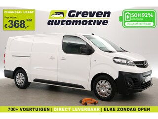 Opel Vivaro 75 kWh L3H1 | Snelladen | SOH 92% | Clima | Camera | Cruise | 3 Zits | Carplay | 2xSchuifdeur