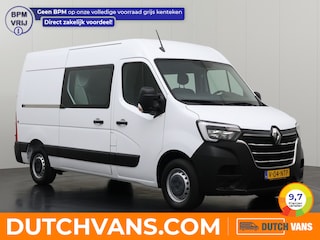 Renault Master 2.3DCi 150PK L2H2 Dubbele Cabine | 7-Persoons | Multimedia | Airco | Cruise | Betimmering