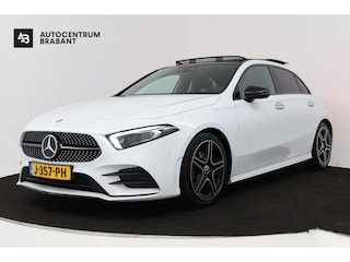 Mercedes-Benz A-klasse 180 Business Solution Plus AMG (PANORAMADAK, SFEERVERLICHTING, CAMERA, STOELVERWARMING, ELEKT. STOELEN)