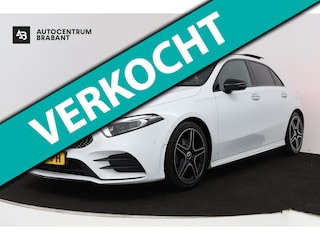 Mercedes-Benz A-klasse 180 Business Solution Plus AMG (PANORAMADAK, SFEERVERLICHTING, CAMERA, STOELVERWARMING, ELEKT. STOELEN)