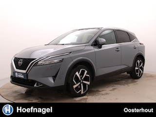 Nissan Qashqai 1.3 MHEV Xtronic Tekna + | Automaat | Adaptive cruise | CarPlay | Stoelverwarming | Panoramadak | Leder | Trekhaak
