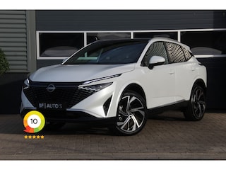 Nissan Qashqai 1.3 MHEV DIG-T Xtronic Tekna Plus | BLIS | HUD | Pano-Dak | 360 Camera | Massage stoel | ACC | 20'' Velgen | Leder | Keyless Go | Parelmoer lak | 8.000km