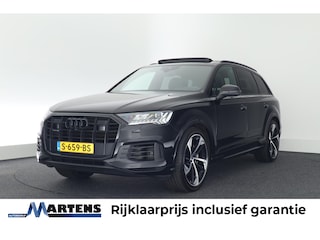 Audi Q7 55 TFSI e 381pk quattro Pro Line S Trekhaak 360Camera B&O Head-Up Keyless Virtual Cockpit Luchtvering Panoramadak 2x S-Line