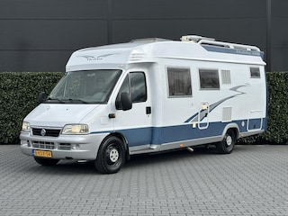 Fiat Camper HOBBY 690 GES , AIRCO, CRUISECONTROL, ENKELE BEDDEN, 3-PITS GASSTEL/ WASBAK, 4-ZITPLAATSEN, APARTE DOUCHE/TOILET RUIMTE, B-RIJBE