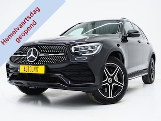 Mercedes-Benz GLC 300e 4MATIC AMG Full Black | Panoramadak | Treeplanken | Camera | Virtual | Sportstuur | Cruise | DAB | Carplay