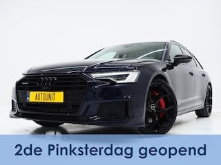 Audi A6 Avant 55 TFSI e quattro Full Black | Panoramadak | B&O Audio | Trekhaak | HUD | Leder | Keyless | Sfeerlicht | Carplay