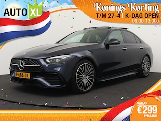 Mercedes-Benz C-klasse 200 AMG Night-Pack Pano-Dak Burmester Elek.Trekhaak