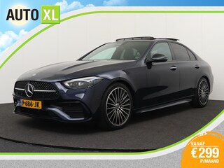 Mercedes-Benz C-klasse 200 AMG Night-Pack Pano-Dak Burmester Elek.Trekhaak