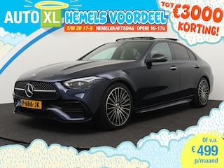 Mercedes-Benz C-klasse 200 AMG Night-Pack Pano-Dak Burmester Elek.Trekhaak