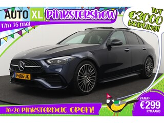 Mercedes-Benz C-klasse 200 AMG Night-Pack Pano-Dak Burmester Elek.Trekhaak