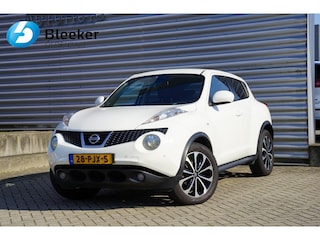 Nissan Juke 1.6 Tekna Ecc Leer Navi Camera 18LM PDC v+a NL-auto!