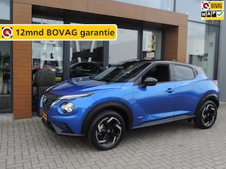 Nissan Juke 1.6 Hybrid N-Connecta AUTOMAAT 26.000km | LED kopl | Stoel/stuurverw | Camera | Priv.glas | 17'' | PDC v+a | CarPlay