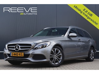 Mercedes-Benz C-klasse Estate 2.2 CDI Ambition Automaat | Wegkl. Trekhaak | Camera | Comand | Stoelverwarming | Half leder | 1800kg trekgewicht