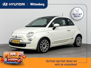 Fiat 500 TWINAIR LOUNGE | AIRCO | BLUETOOTH | PDC | 16'' LM VELGEN | PANORAMADAK | ELEKTRISCHE RAMEN | CENTRALE DEURVERGRENDELING OP AFSTANDBED. |