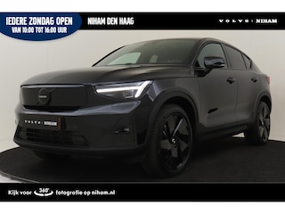 Volvo EC40 SINGLE MOTOR EXTENDED RANGE ULTRA BLACK ED. 82 kWh *DEMO VOORDEEL!* -PANO.DAK|HARMAN/KARDON|360°CAM|LIGHTING|POWER-SEATS|20"