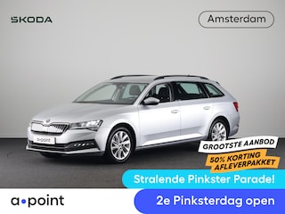 Skoda Superb Combi 1.4 TSI iV Business Edition 218PK PHEV | Navigatie | Parkeersensoren | Stoelverwarming | Keyless entry |