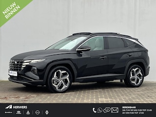 Hyundai Tucson 1.6 T-GDI HEV Premium Sky / Schuif - kanteldak / Afn. trekhaak / Lederen interieur / Navigatie / Verwarmde + gekoelde stoelen + memory / 19 inch LMV.