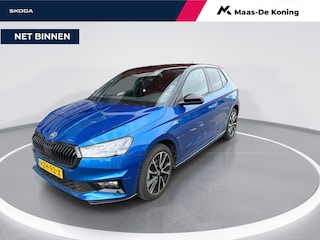 Skoda Fabia 1.0 TSI 115pk DSG Monte Carlo · Camera · Keyless · Apple/Android Car Play · Stoelverwarming · Sportstoelen · 17"Velgen · Garantie t/m 14-08-2029 of 100.000km