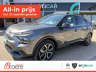 Citroën C4 EV Shine 50 kWh 136 pk Automaat Range tot 300 Panoramadak, head up display