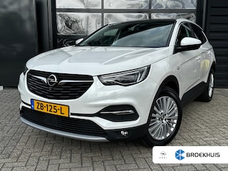 Opel Grandland X 1.2 Turbo 130 PK Innovation+ | PANORAMADAK| STOELVERKOELING| STUUR, STOEL, VOORRUIT EN ACHTERBANKVERWARMING| CAMERA + SENSOREN| LEDEREN BEKLEDING| DODEHOEK DETECTIE| LED|