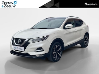 Nissan Qashqai 1.3 DIG-T Tekna Automaat | 1ste eigenaar| Navigatie| Stoel en voorruitverwarming| 360 graden camera| Parkeersensoren v+a| Dealer onderhouden|