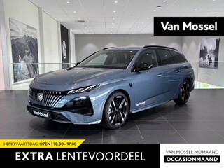 Peugeot 308 SW 1.6 Plug-in Hybrid 195 GT | Automaat | Elek. Verstelbare Voorstoelen + Massage, Geheugen | Elek. Kofferklep | Climate Control | Full Map Navigatie | Apple Carplay / Android Auto | 360 Camera | Parkeersensoren | Bekleding Half Leder / Alcantara | Direct uit Voorraad Leverbaar!