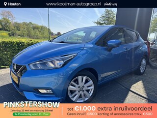 Nissan Micra 1.0 IG-T Acenta Automaat, Stoelverwarming, Lichtmetalen Velgen, Bluetooth, Elektrische Spiegels, Enz...