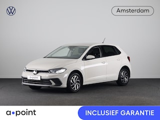 Volkswagen Polo 1.0 TSI Life Edition 95 pk | Verlengde garantie | Navigatie via App | Parkeersensoren achter | Achteruitrijcamera | Adaptieve cruise control |