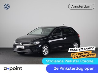 Volkswagen Polo 1.0 TSI Style 95 pk Automaat (DSG) | Navigatie | Parkeersensoren | Achteruitrijcamera | Matrix LED koplampen | Stoelverwarming |