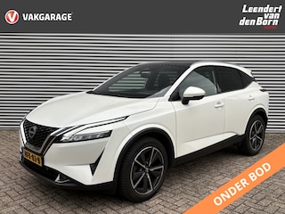 Nissan Qashqai 1.3 MHEV Tekna Plus | Leer | Voorstoelen verwarmd | 360 Camera | Navigatie | 20'' LM | Stoel Massage | Luxe Lederen Bekleding | Dode Hoek Detectie | Apple Carplay/Android Auto