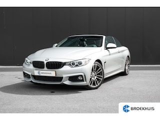 BMW 4-serie Cabrio 430i 252pk High Executive | M-Sport | Head-Up | H&K | Stoelen Elektrisch | Leder | 19"