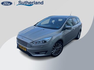 Ford Focus Wagon 1.0 Titanium 125pk | Half leder | Winterpack | Xenon | Trekhaak afneembaar