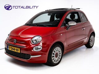 Fiat 500 1.0 Hybrid RED | Electrisch Schuif/kanteldak | U-conn navi touch 7 | Navigatie | Airco | Cruise control | DAB
