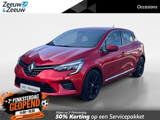 Renault Clio 145PK E-Tech Hybrid Techno Automaat | Trekhaak | Navi | Camera | Apple CarPlay/Android Auto | Cruise Control | Licht & Regen Sensor | Lichtmetalen Velgen Hoogglans Zwart | Full LED | Climate Control | Keyless Entry |