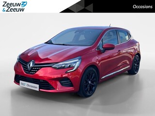 Renault Clio 145PK E-Tech Hybrid Techno Automaat | Trekhaak | Navi | Camera | Apple CarPlay/Android Auto | Cruise Control | Licht & Regen Sensor | Lichtmetalen Velgen Hoogglans Zwart | Full LED | Climate Control | Keyless Entry |