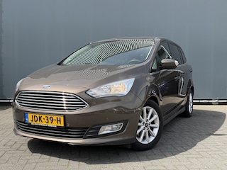 Ford C-MAX BJR 2017 1.0 126 PK Titanium STOEL-STUURVERWARMING | NAVI | CLIMA | CRUISE | PARKEERHULP | SCHUIFDEUREN