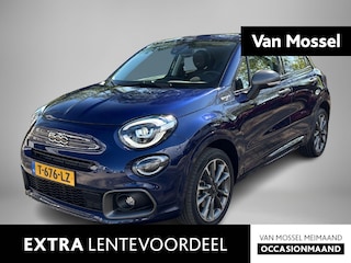 Fiat 500X 1.5 Hybrid Sport | Navigatie | Parkeersensoren voor + achter | Achteruitrijcamera | Lederen bekleding | Cruise Control | LMV 18"|