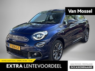 Fiat 500X 1.5 Hybrid Sport | Navigatie | Parkeersensoren voor + achter | Achteruitrijcamera | Lederen bekleding | Cruise Control | LMV 18"|