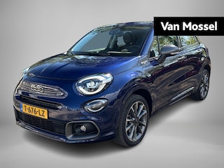 Fiat 500X 1.5 Hybrid Sport | Navigatie | Parkeersensoren voor + achter | Achteruitrijcamera | Lederen bekleding | Cruise Control | LMV 18"|